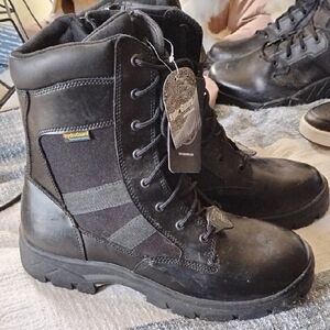 Skechers Black Tactical Boots